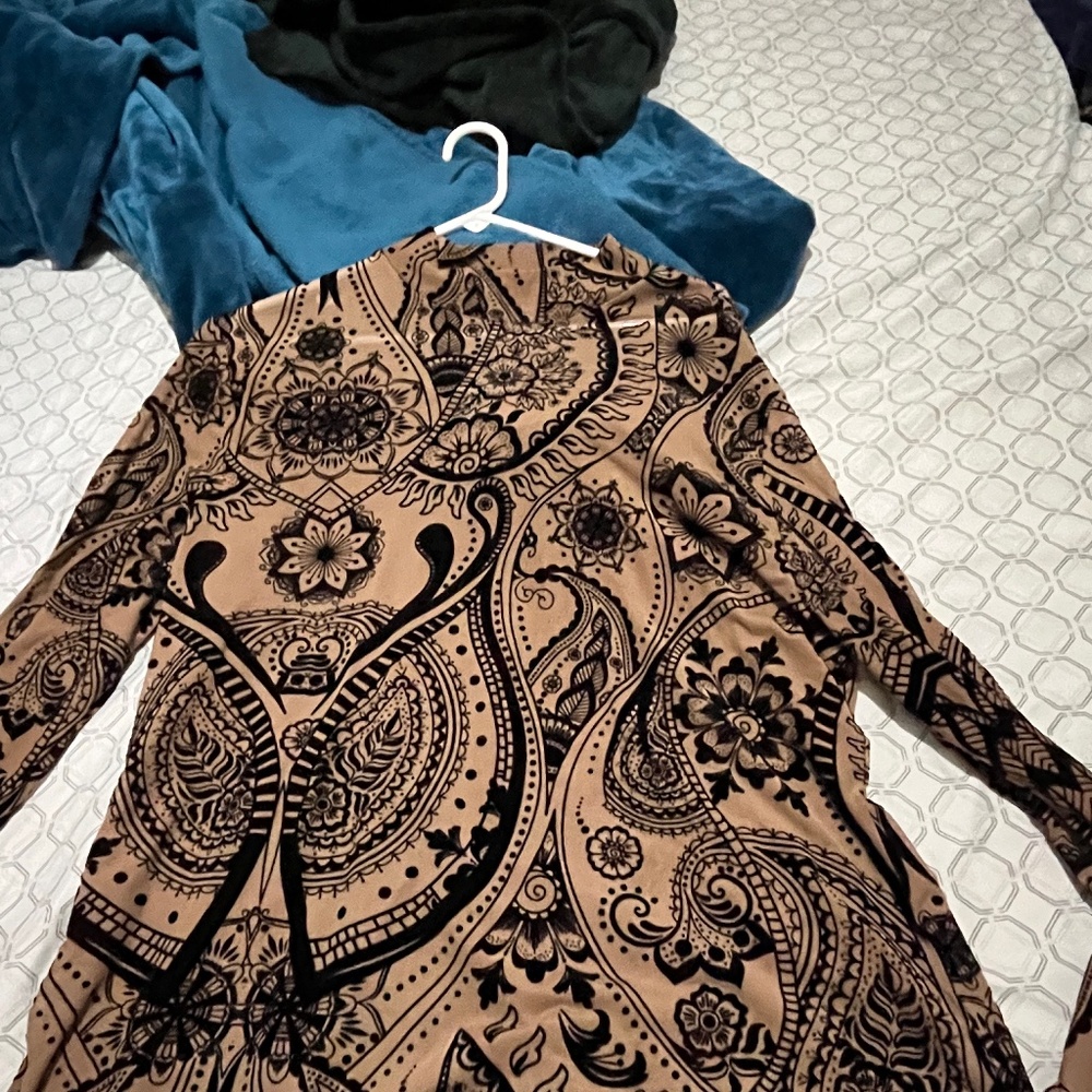 Long sleeve mesh